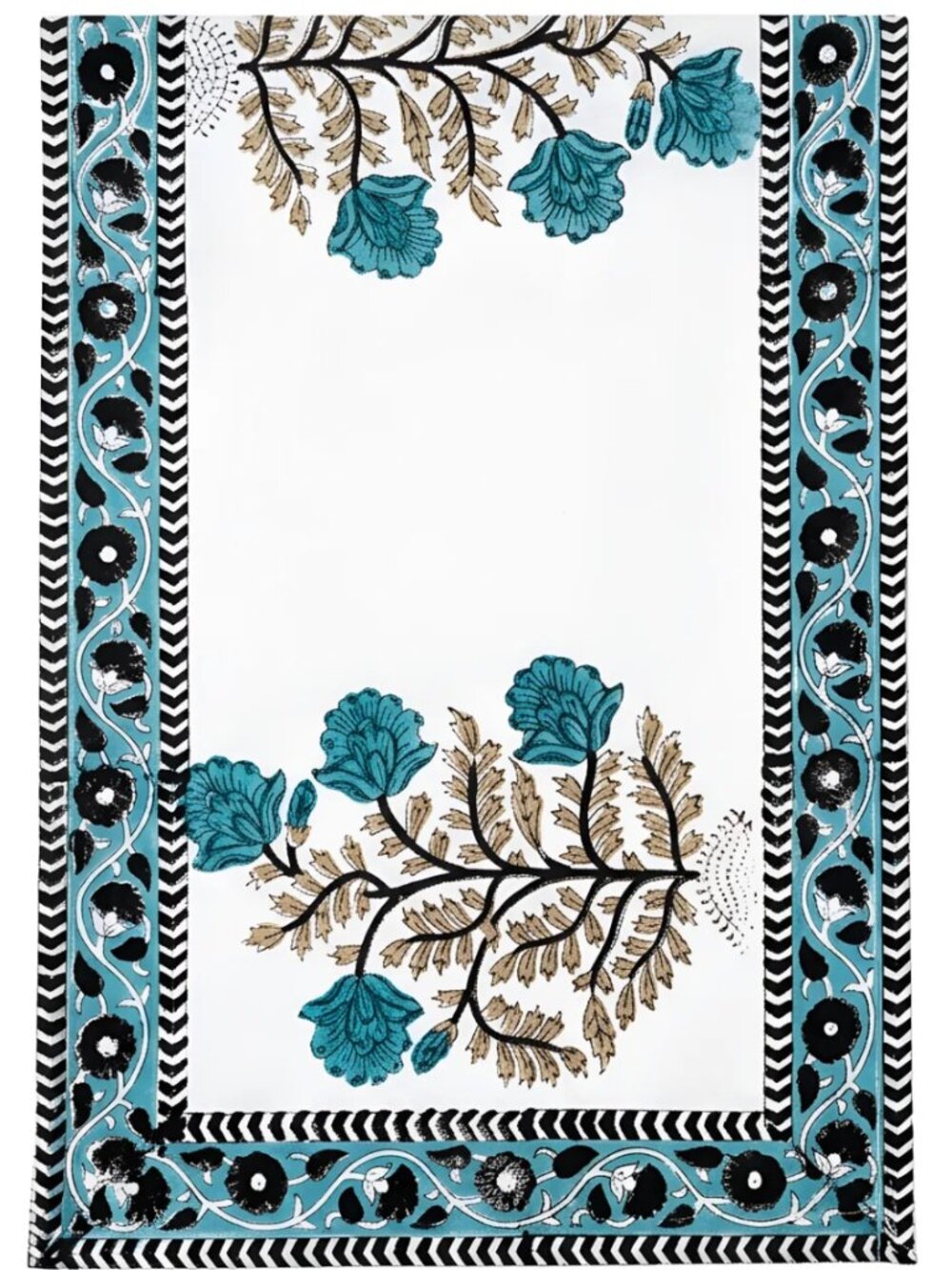 Shoreline Floral Table Runner